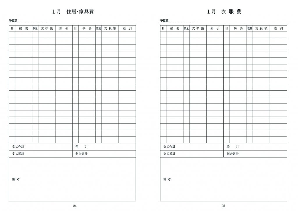 羽仁 もと子 家計 簿 結局ここに戻る Excelで家計簿フォーマットが見た目きれい